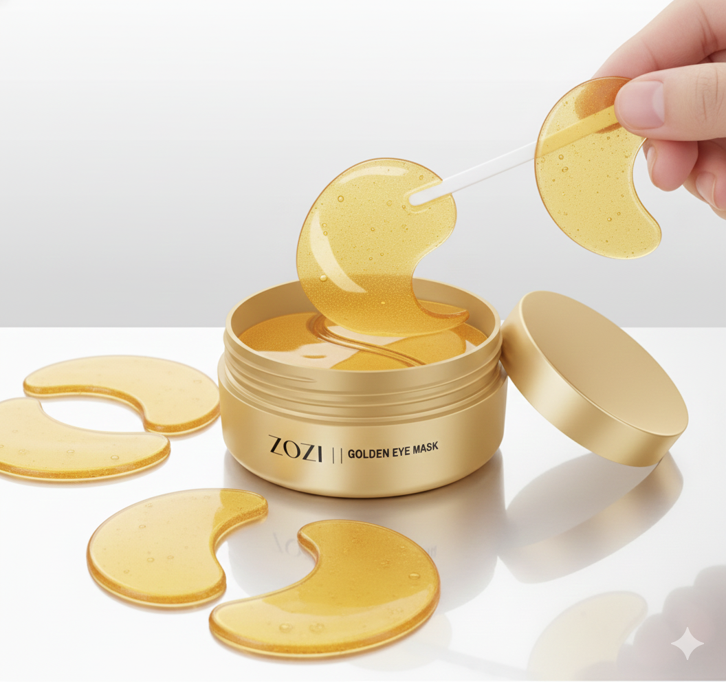 Awokado & Złoto – Płatki pod Oczy