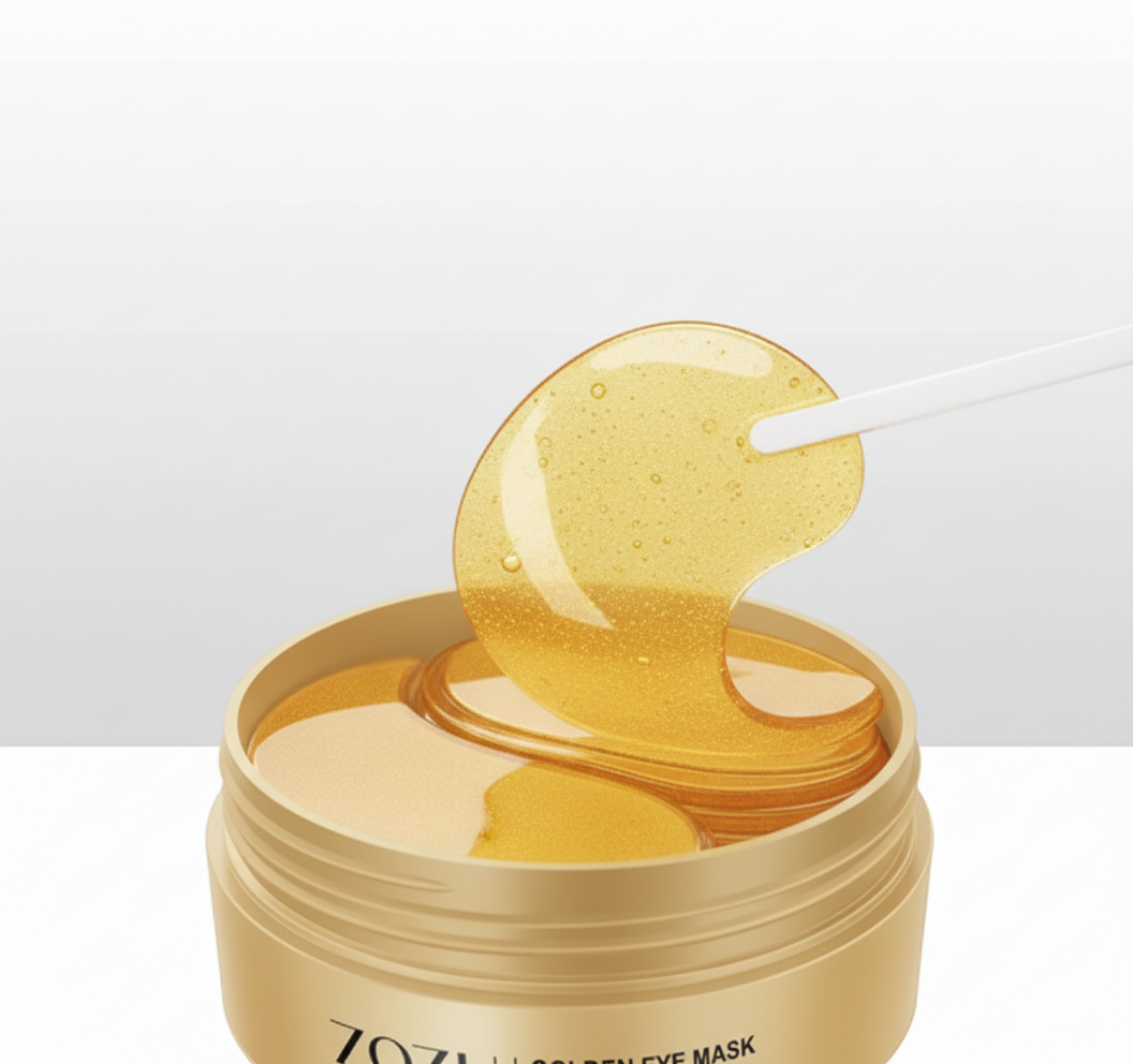 Awokado & Złoto – Płatki pod Oczy