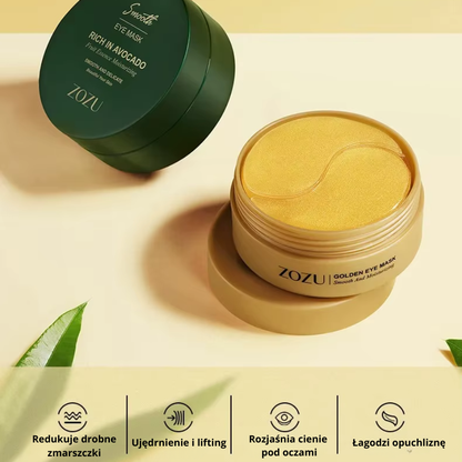 Awokado & Złoto – Płatki pod Oczy