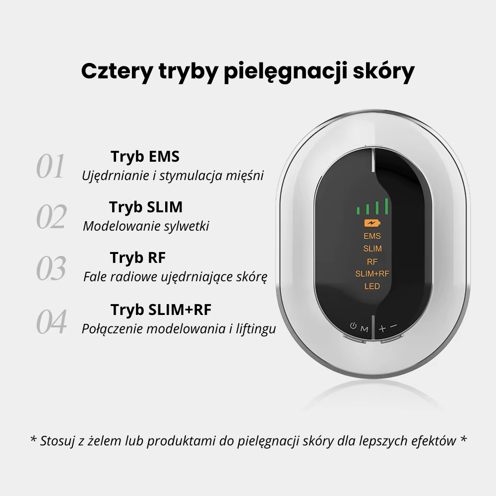 NovaSlim RF+EMS – inteligentny masażer wyszczuplający